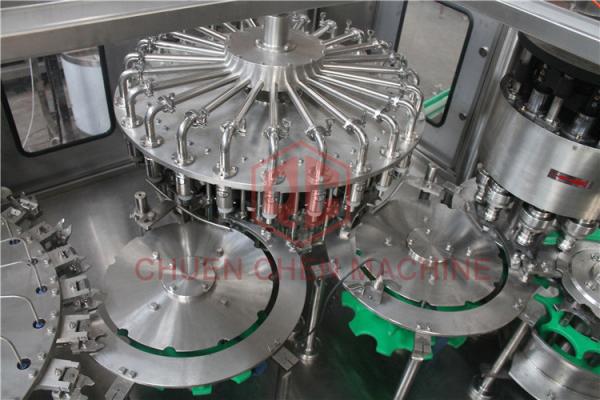 Combi Rotary Non Carbonated Water Bottle Filling Machine , Plastic Bottling Equipment