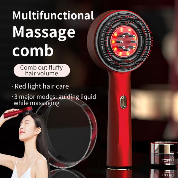 Ionic Hair Growth Comb Oil Dispenser Electric Laser Scalp Massager Head Massager