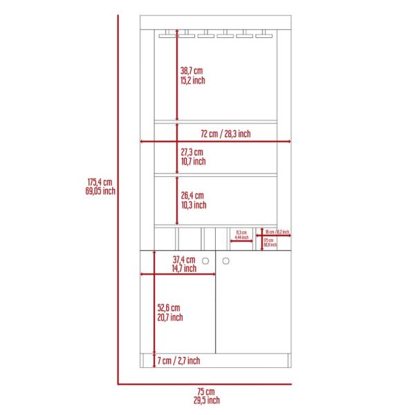 Industrial Bar Corner Wine Rack Cabinet With Wooden Shelves Wall Mounted Design