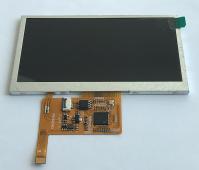 105.5mm トランスミシブ IPS 4.3 インチ TFT LCD ディスプレイ SPI インターフェース