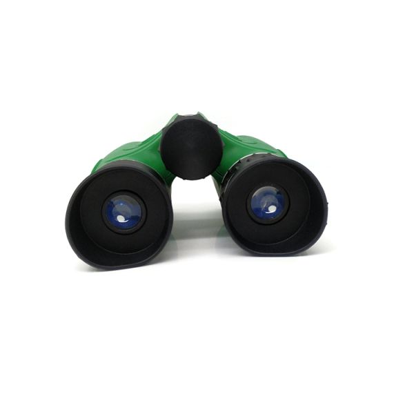 10x22 Outdoor Children's Toy Binoculars Green Food Grade PVC
