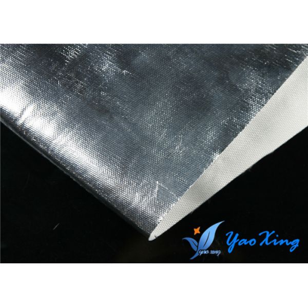 ткани стеклоткани алюминиевой фольги 0.4mm свойство огнеупорной высокое растяжимое