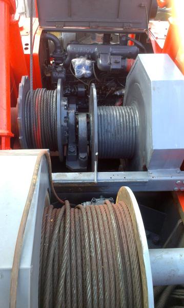 50T used hitachi crawler crane KH180-3  Mongolia   Oman India