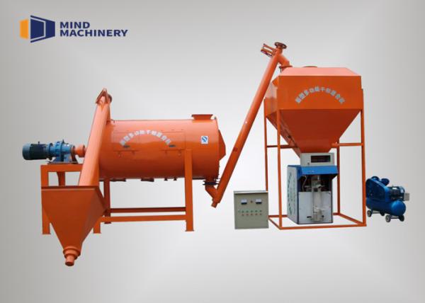 Tile Adhesive Dry Mortar Production Line Wall Putty Mixing Machine Easy Operation