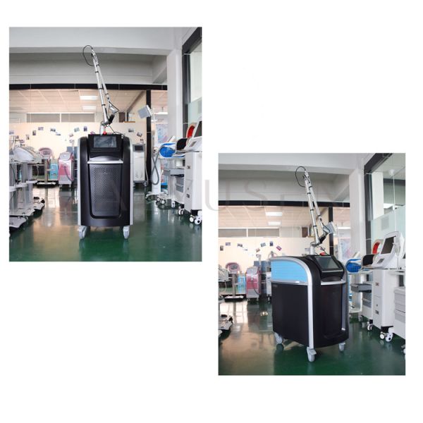 Q Switched Nd Yag Picosecond Laser Tattoo Removal Machine Skin Whitening