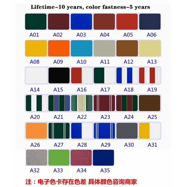 Toldo lleno chino del casete, fabricante chino del toldo, fábrica china del toldo