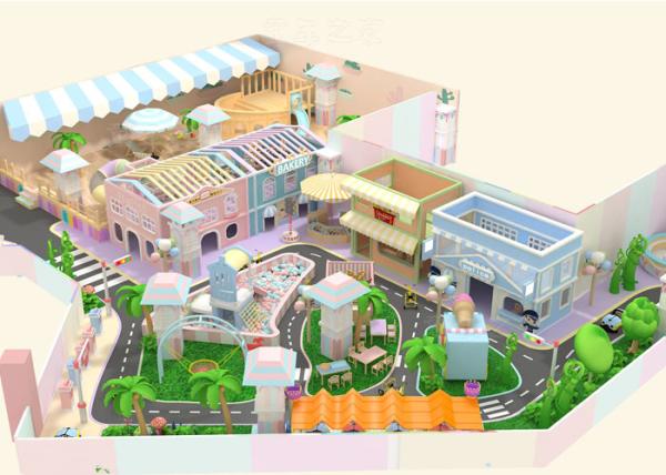Kids Soft Indoor Play Area 480 M²  Toddler Indoor Play Equipment For Business