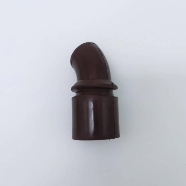 Fluorine Custom Rubber Components Elbow High Temperature Resistance Oil Seamless
