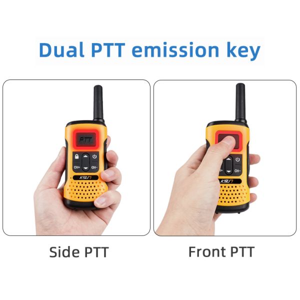 Handheld UHF KSUN GZ32 PMR FRS License Free Two Way Radio with Clone Decoding Function