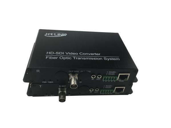 4 HD-SDI digital video converter Standalone single fiber single mode fiber transceiver