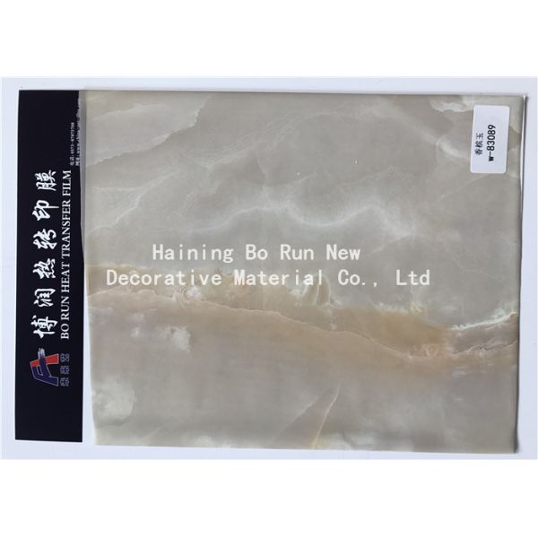 23micron PVC Wall Covering Sheets Marble Effect For Bathroom