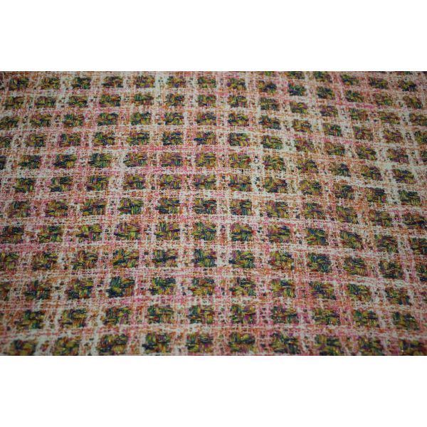 Factory Wholesale Quantity Preferred Woolen Small Fragrance Fashion Sofa Tweed Coat Fabric for Women's Clothing Coat