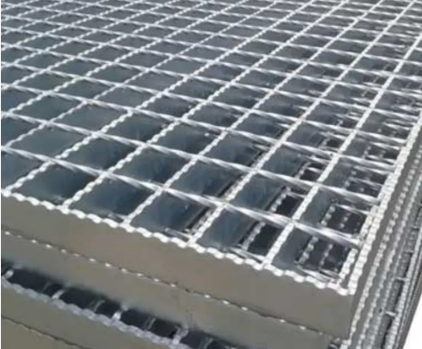 High-Strength Serrated Stainless Steel Grating for Stairs and Drainage Applications