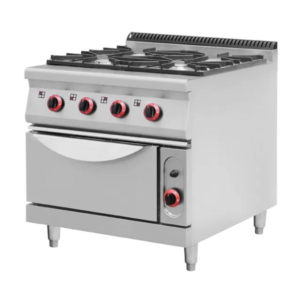 Restaurant Commercial Gas Griller 304 Stainless Steel Material