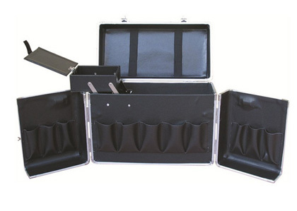 Removable Divider Aluminium Makeup Box , Multifunctional Hair Clipper Case