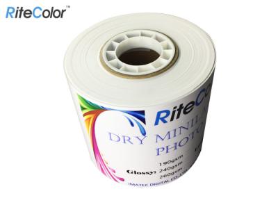 Papel seco da foto da qualidade do brilho impermeável semi para a impressora de Epson SureLab