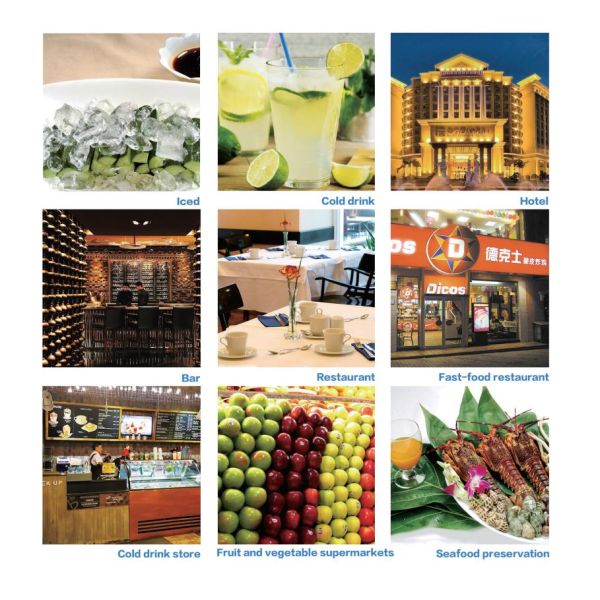 Large Capacity 139.3 Kw Tube Ice Machine For Food Chilling Preserving