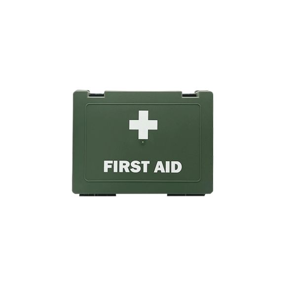 Small & Compact British First Aid Kit for Everyday Use for Emergency Medical Supplies & Training BS8599-1-L