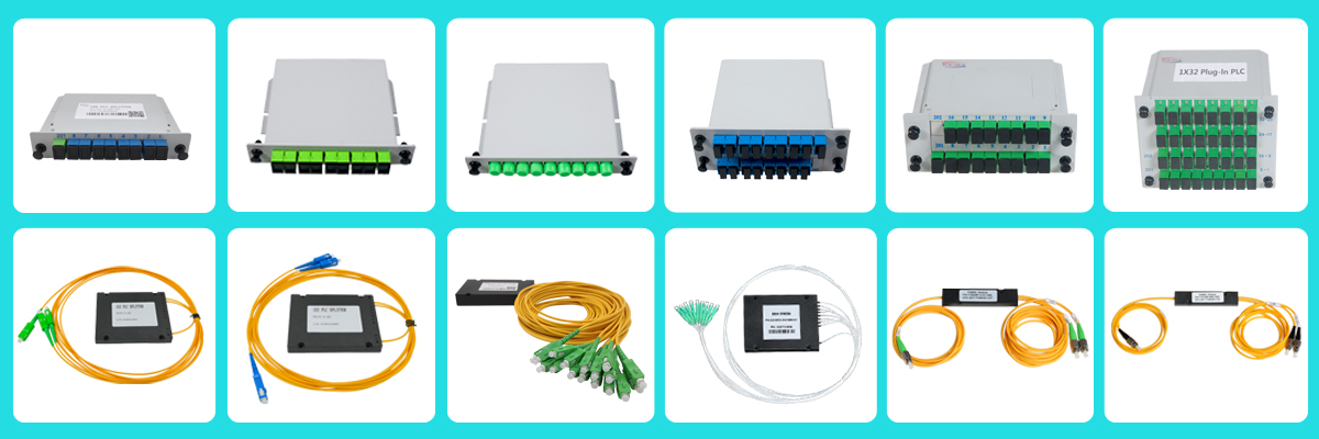 вносимая потеря цифров держателя шкафа модуля Splitter PLC волокна 1U 1x32 оптически низкая