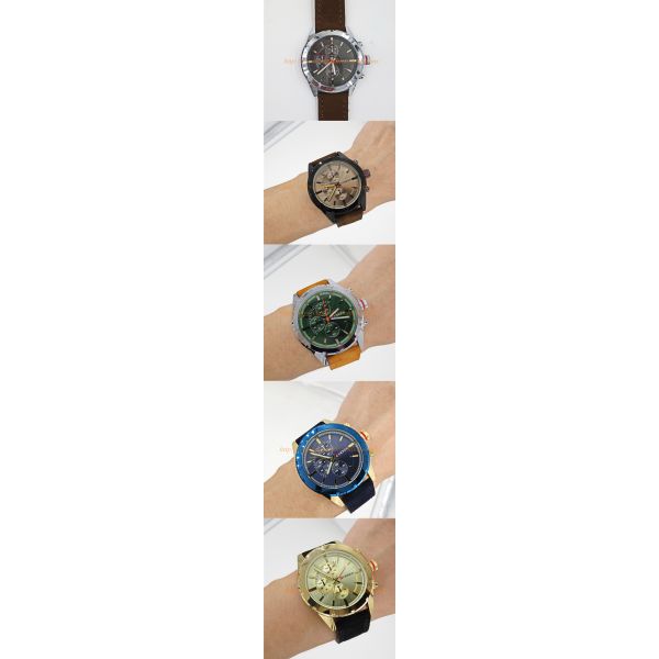 Cool Man Watch Stainless Steel Quartz Watch Genuine Leather Watch Original CURREN Watches