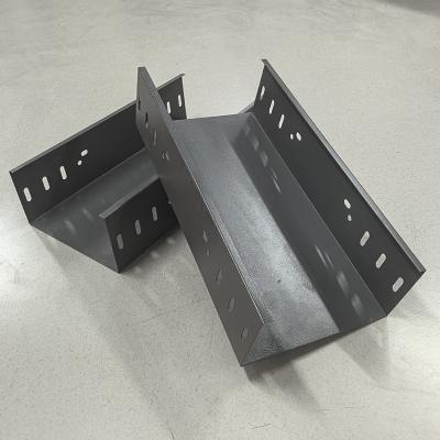 Steel Slotted Galvanised Cable Tray 50mm Height For Outdoor Made Of Durable Steel