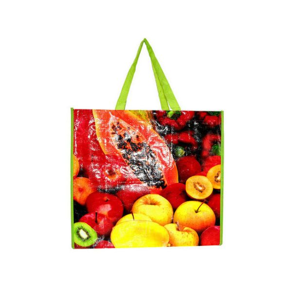 Высокая стойкость прокатала не сплетенную сумку для рынка/магазинов одежды фермеров