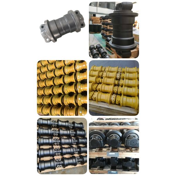 35MnB Excavator Undercarriage Parts Bottom Roller Top Roller Idler Sprocket