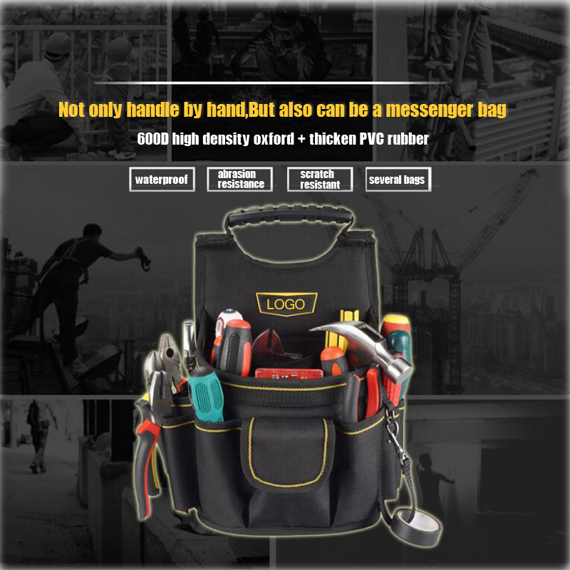 Customized Tool Storage Carpenter Electrician Tool Pouch Waist Tool Bag