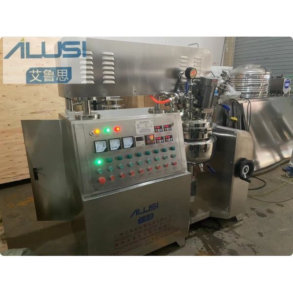 máquina de emulsión del homogeneizador del mezclador del ungüento de la crema de Toothpaset del vacío 10-20L