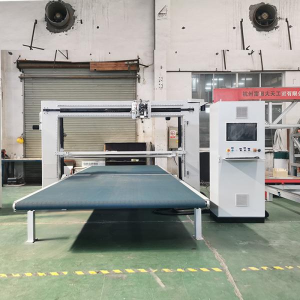 Smart Foam Cutting Solution Advanced CNC Double Oscillating Knife For Furniture Packaging Toy Industries