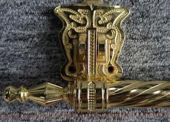 Casket Metal Hardware Odm Coffin Decoration Iron Funeral Accessories