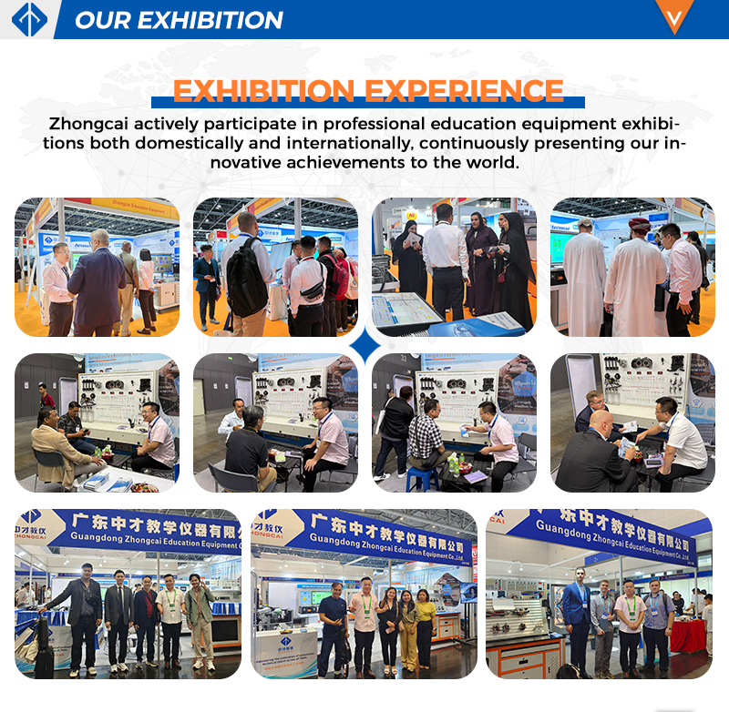 Automotive Training Equipment Electrical Lighting System Trainer Board for School Teaching Use