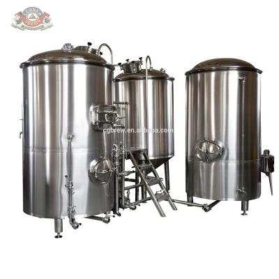 Capacity 1000L/batch Brewery equipment for project of craft beer making with long warranty time