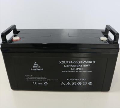 Deep Cycle 24 Volt Lifepo4 Battery Pack 50AH 100AH 200AH 300AH For Solar System