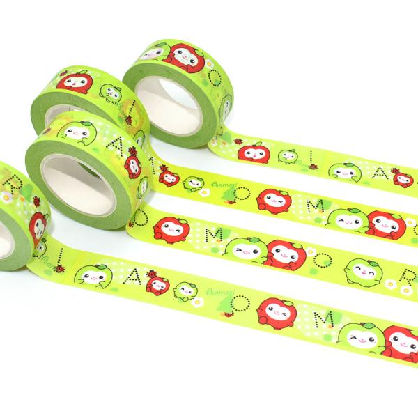 Decoration Kawaii Masking Tape Custom Printed Washi Paper Tape