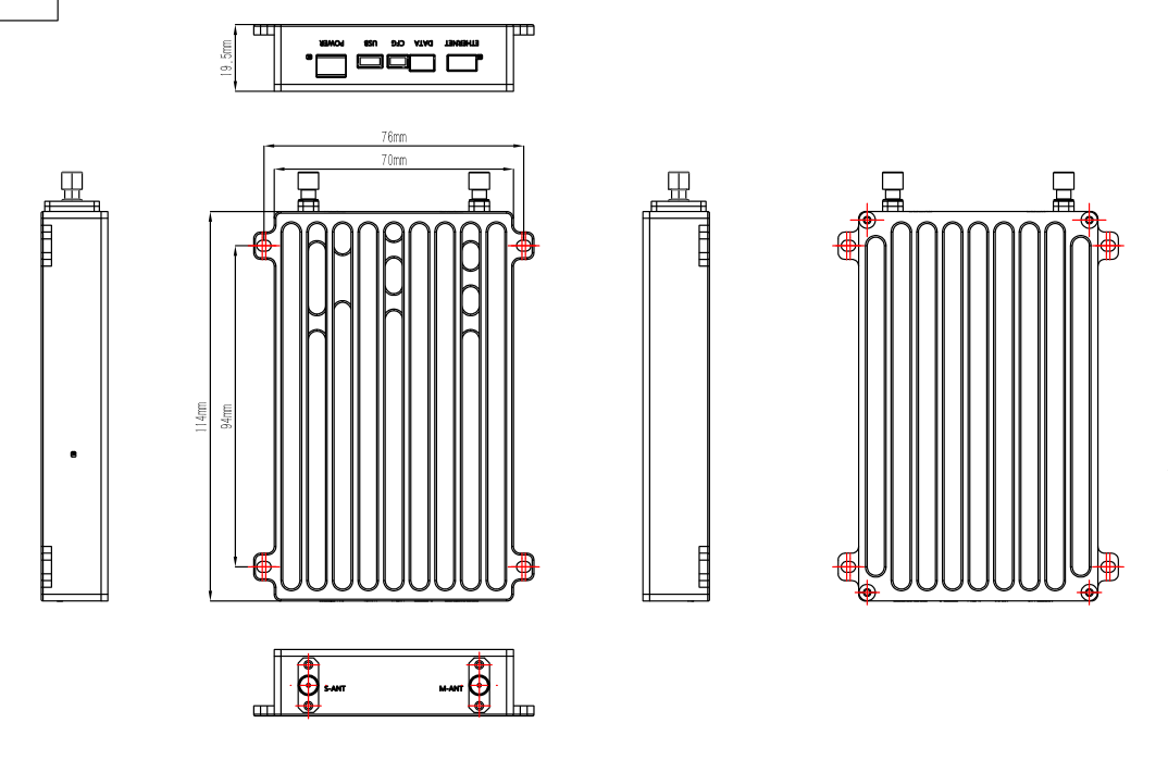 CD30NMT-V3 Point-To-Multi-Point Mode Supported By COFDM Transmitter For Versatile Communication