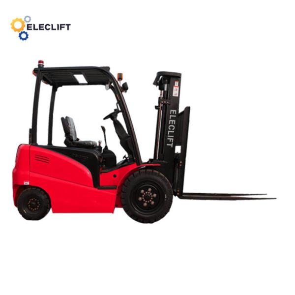 460mm/s Lift Speed Four Wheel Forklift with Engine Rated Speed and 6-12° Tilt Angle