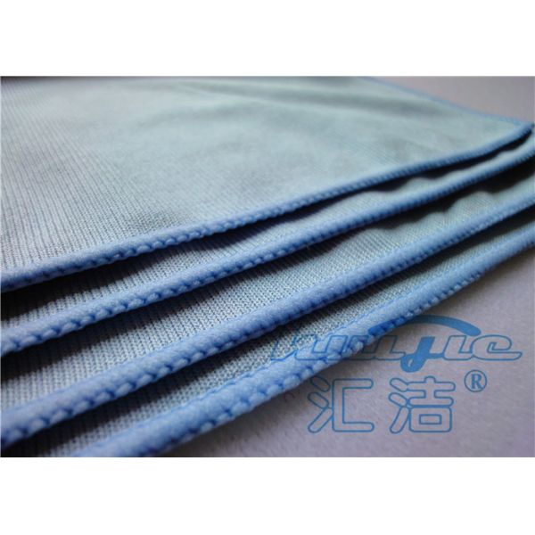 40*40cm Household Microfiber Glass Cleaning Cloth For Kitchen / Table Use