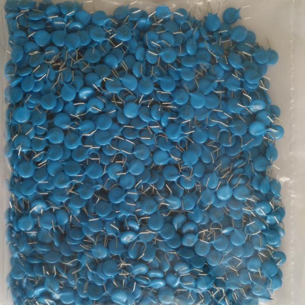 Y6P Straight LL Ceramic Disc Capacitor 12.5mm Pitch 8mm Diameter Radial Leads