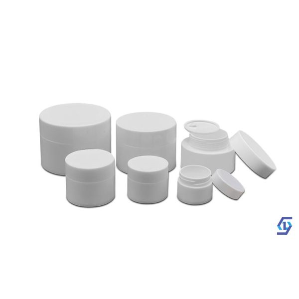 Non Spill PP Plastic Cream Jar 5g 10g 15g 20g 30g 50g With Lid