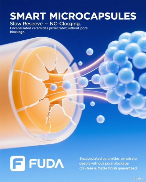 Matte moisturizing gel, microencapsulated technology, no acne-causing effects
