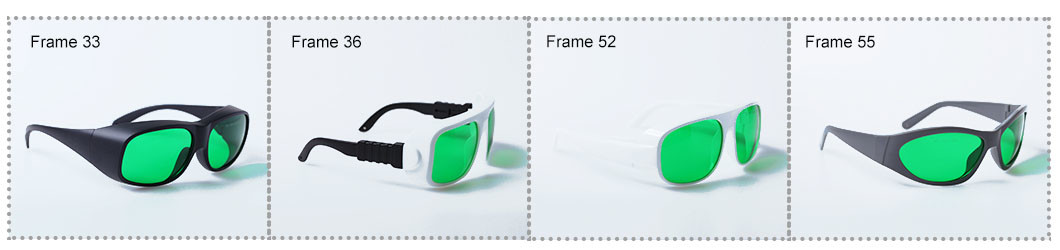 Предохранение от изумленных взглядов безопасности лазера оптически плотности 635nm 650nm 694nm для красного рубина