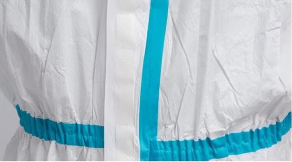 Unisex Disposable Disposable Protective Suit Non - Woven Work Safety Optional Size