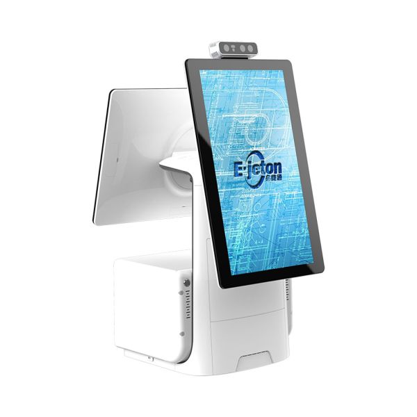New Design double screen best pos system cash all in one  for shop