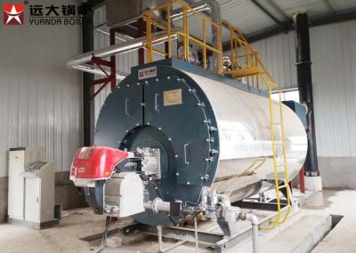 Three Pass Fire Tube Steam Boiler / Automatic Diesel Steam Boiler 2400 Kg/Hour