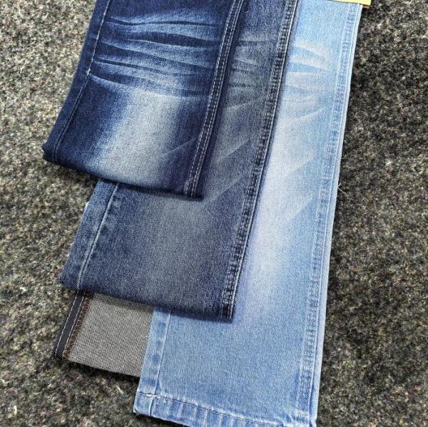 95% Cotton Dark Blue Cotton Spandex Denim For Men And Women