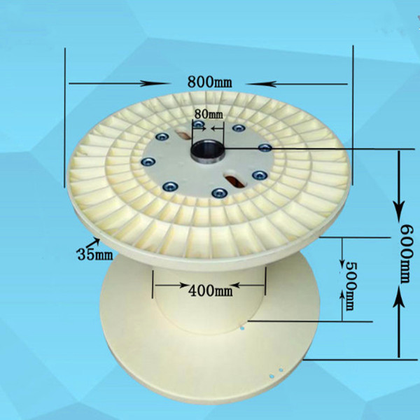 500mm 56mm Hole ABS Winding Machine Coil Cable Reel