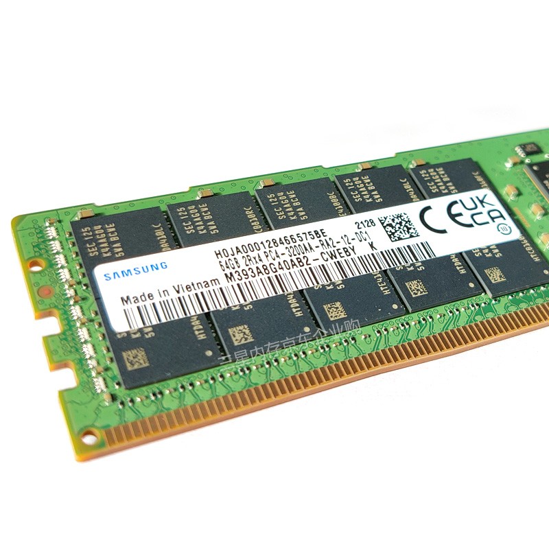Память DDR4 Private Mold RECC Server RAM с емкостью 64 ГБ и памятью Origin Chips
