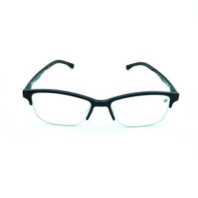 Meios Rim Rectangle Eyeglasses Anti Glare espetáculos de ISO12870 para usuários do computador