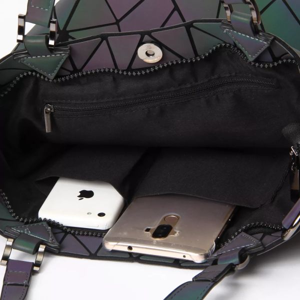 Сумка складных женщин перемещения геометрическая, многофункциональная сумка Tote геометрическая